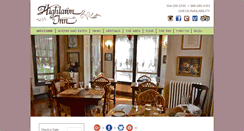 Desktop Screenshot of highlawninn.com